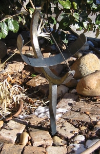 Forged sundial